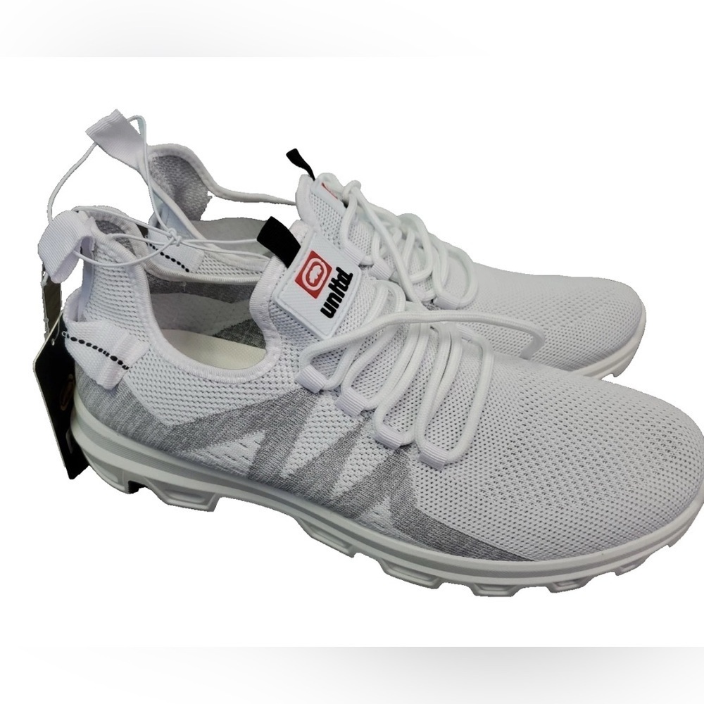 Ecko UNLTD | Men’s White Mesh Sneakers | Size 9.5 M | Benton-02 | LIKE NEW